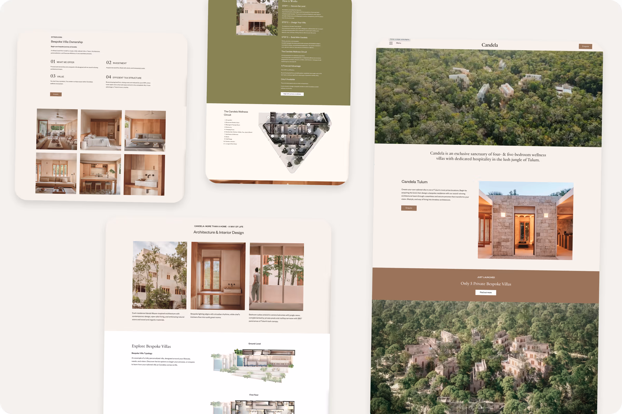 Candela Tulum diseño y desarrollo web