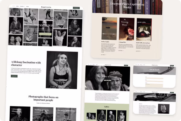 mockup sitio web